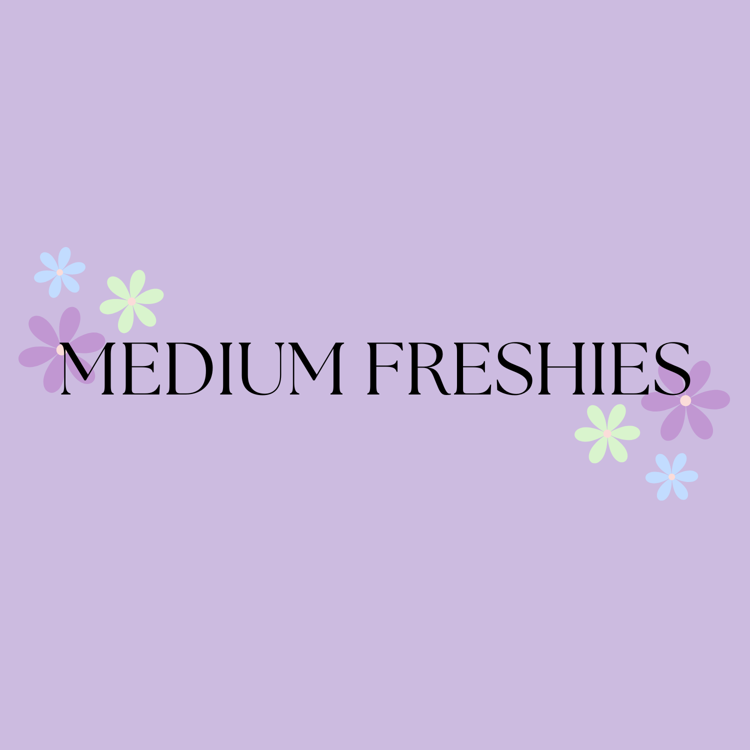 Medium Freshies