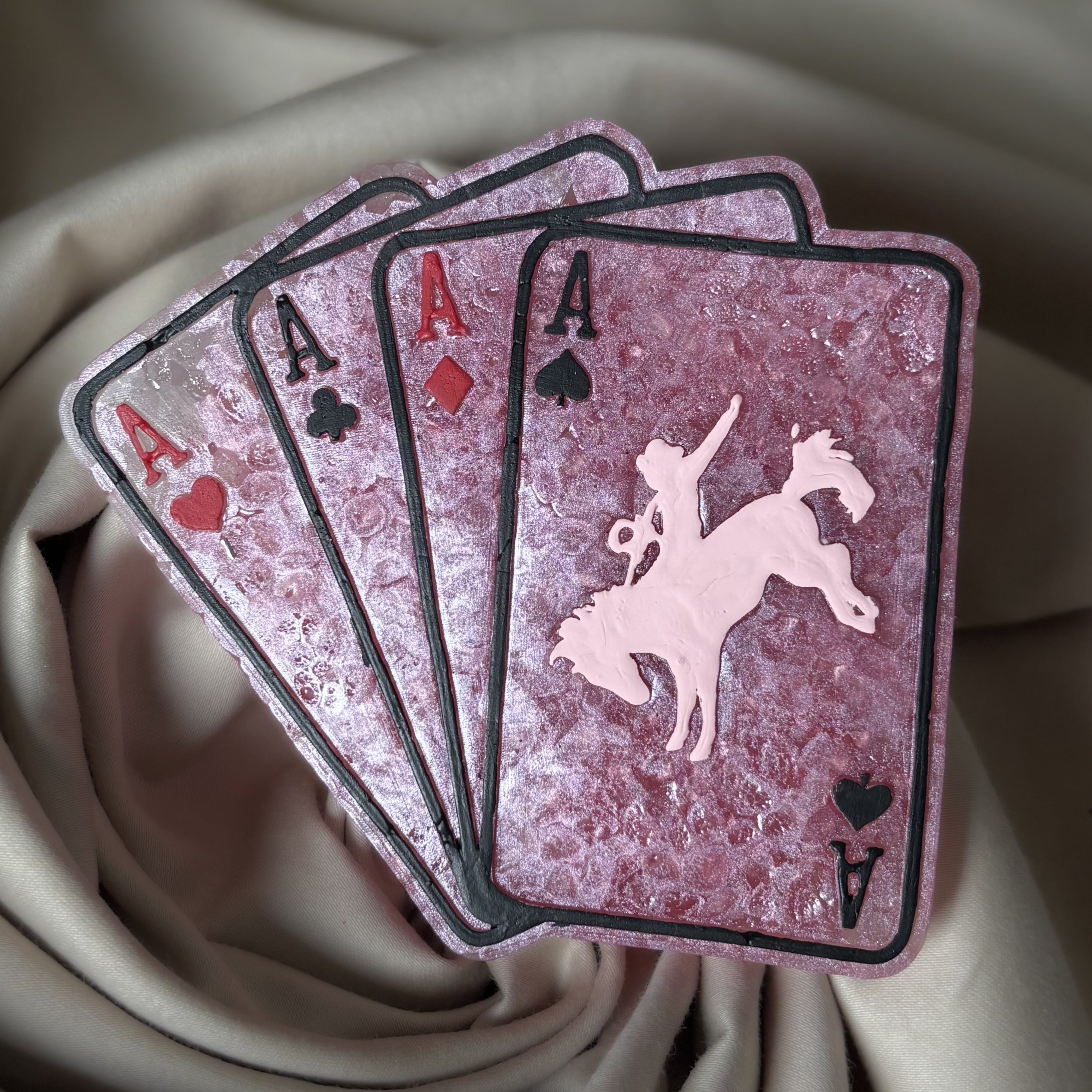 pink cowboy cards