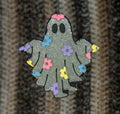 pastel floral ghost