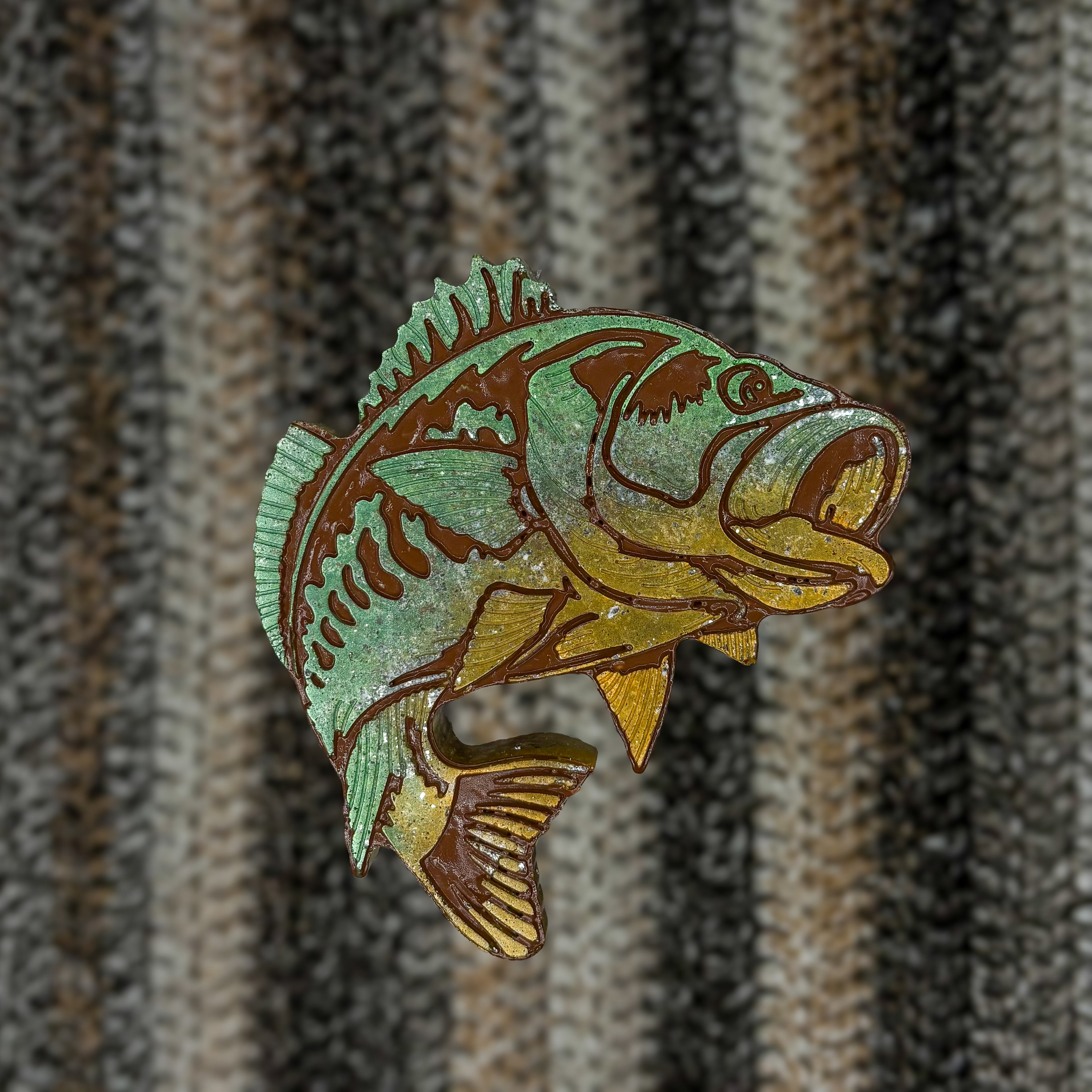 green fish