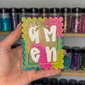 amen stamp - neon