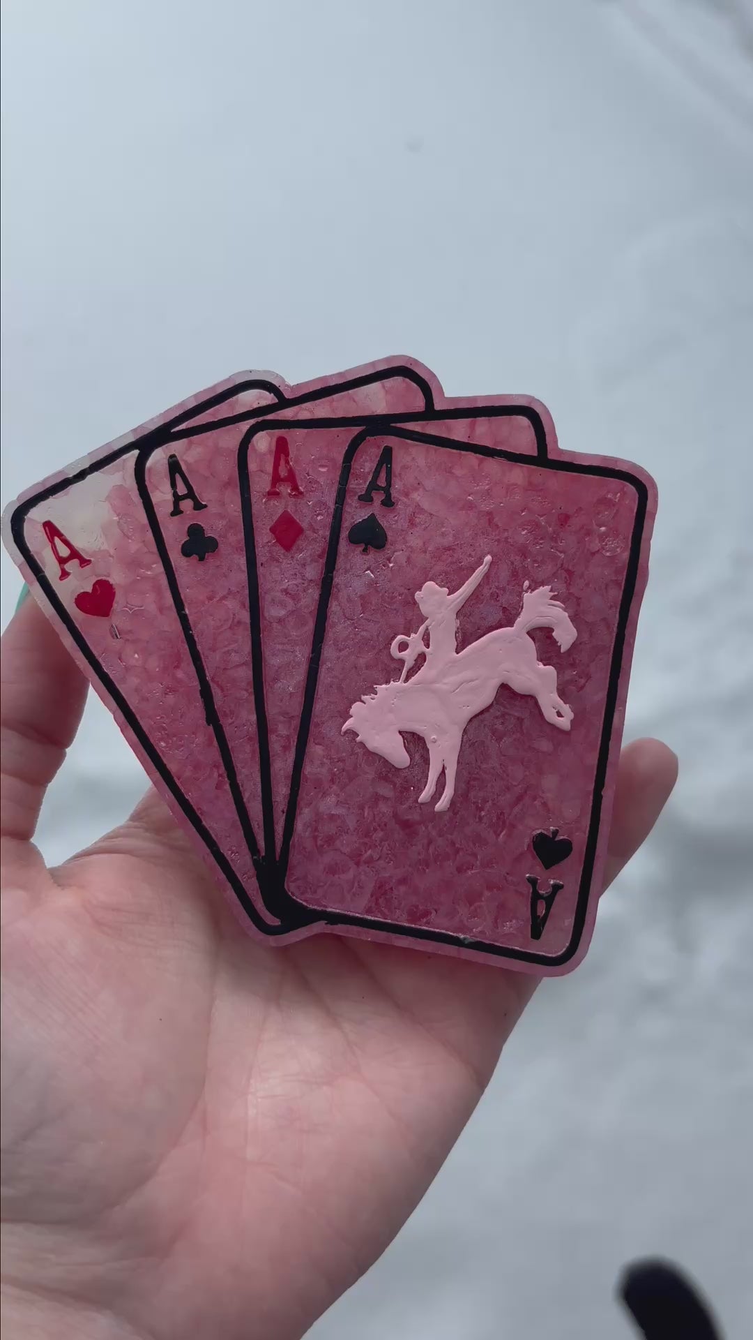 pink cowboy cards